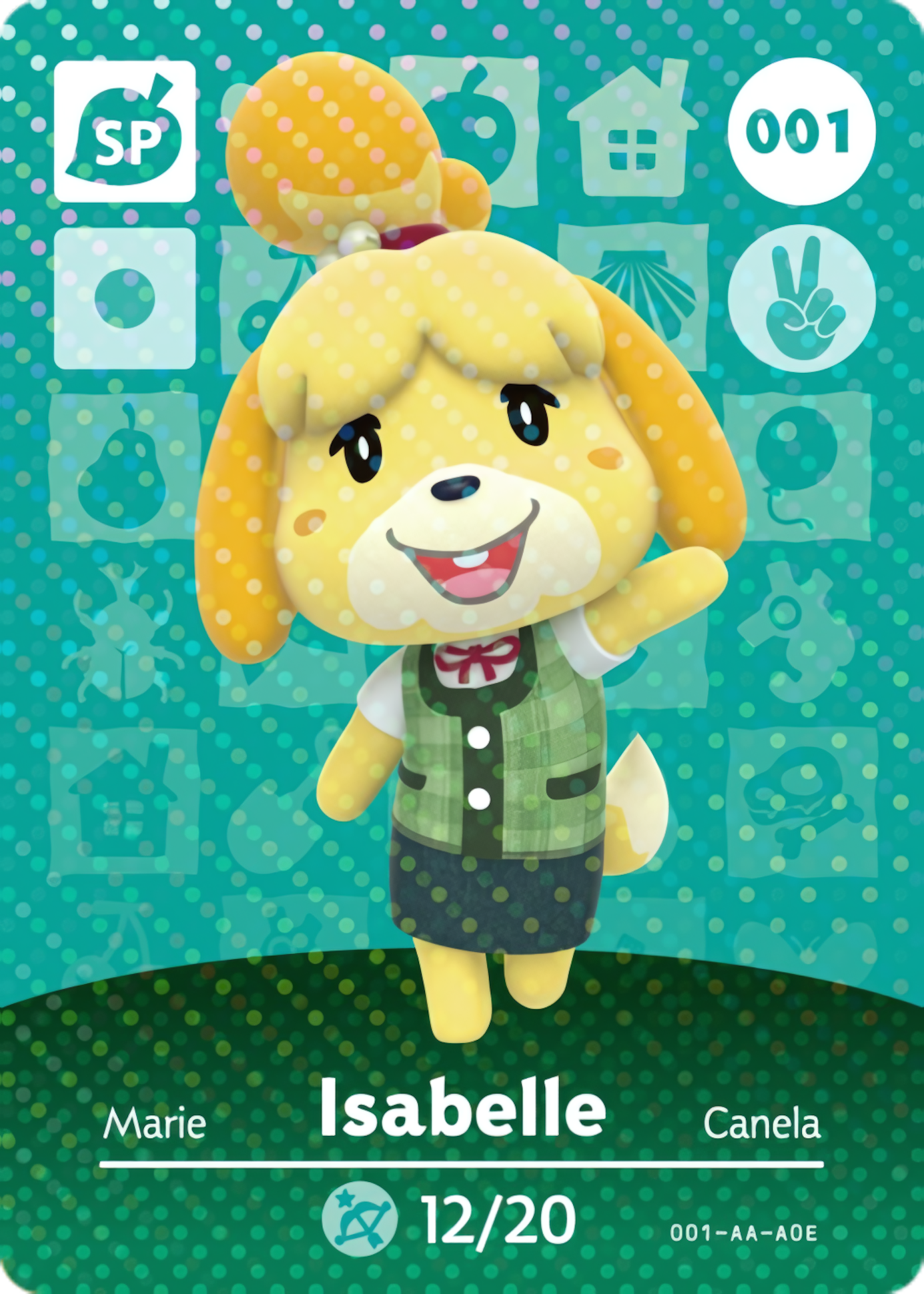 Isabelle NFC Card – Animal Crossing New Horizons Amiibo