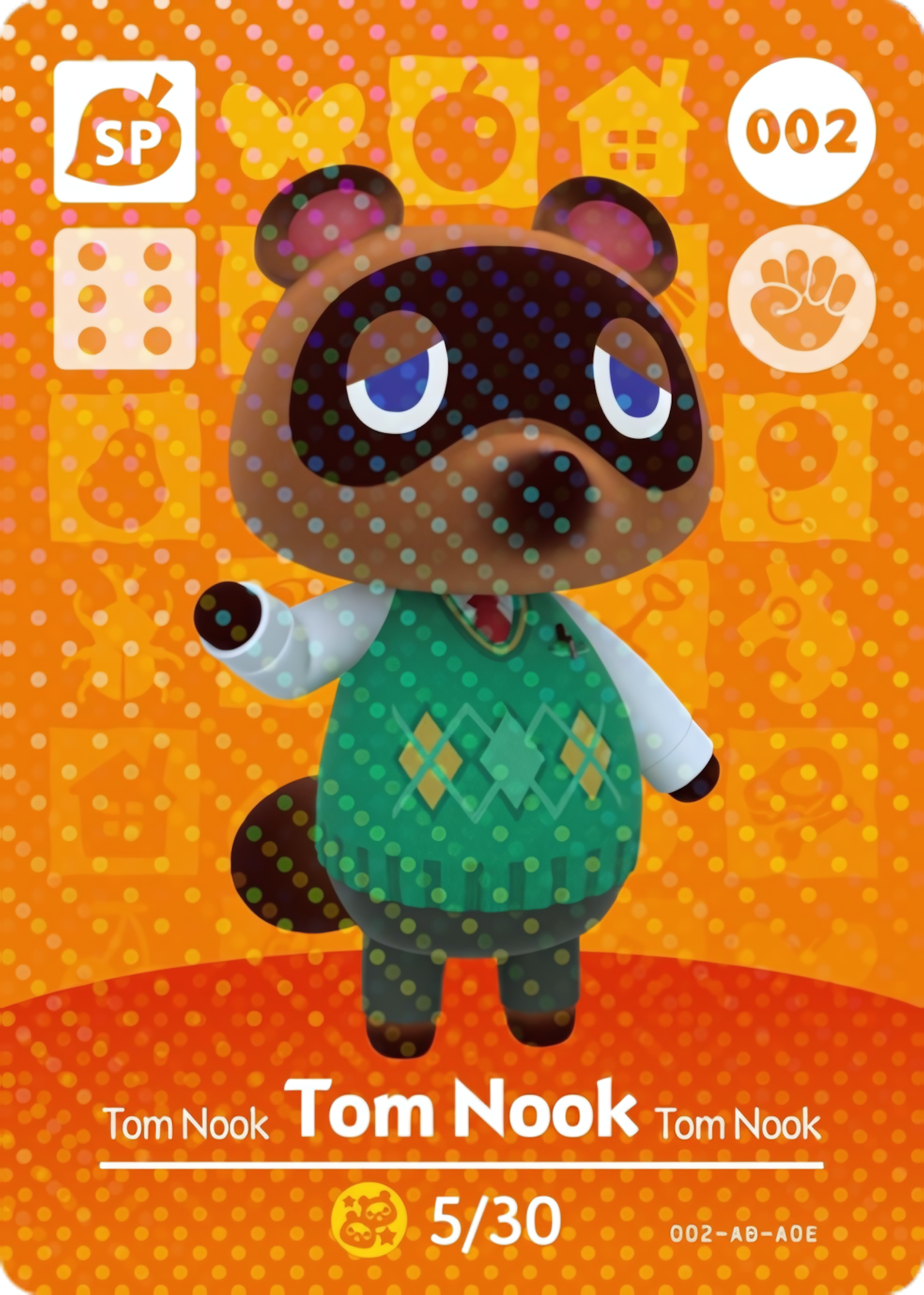 Tom Nook NFC Card – Animal Crossing New Horizons Amiibo