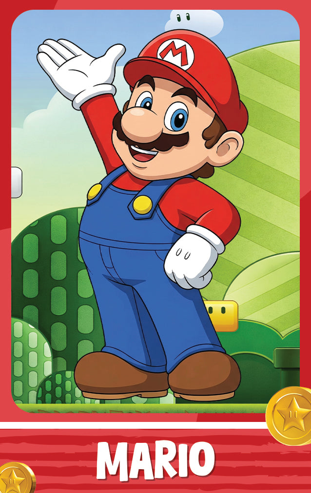 Mario - Nookpals x Super Mario - Amiibo NFC Card