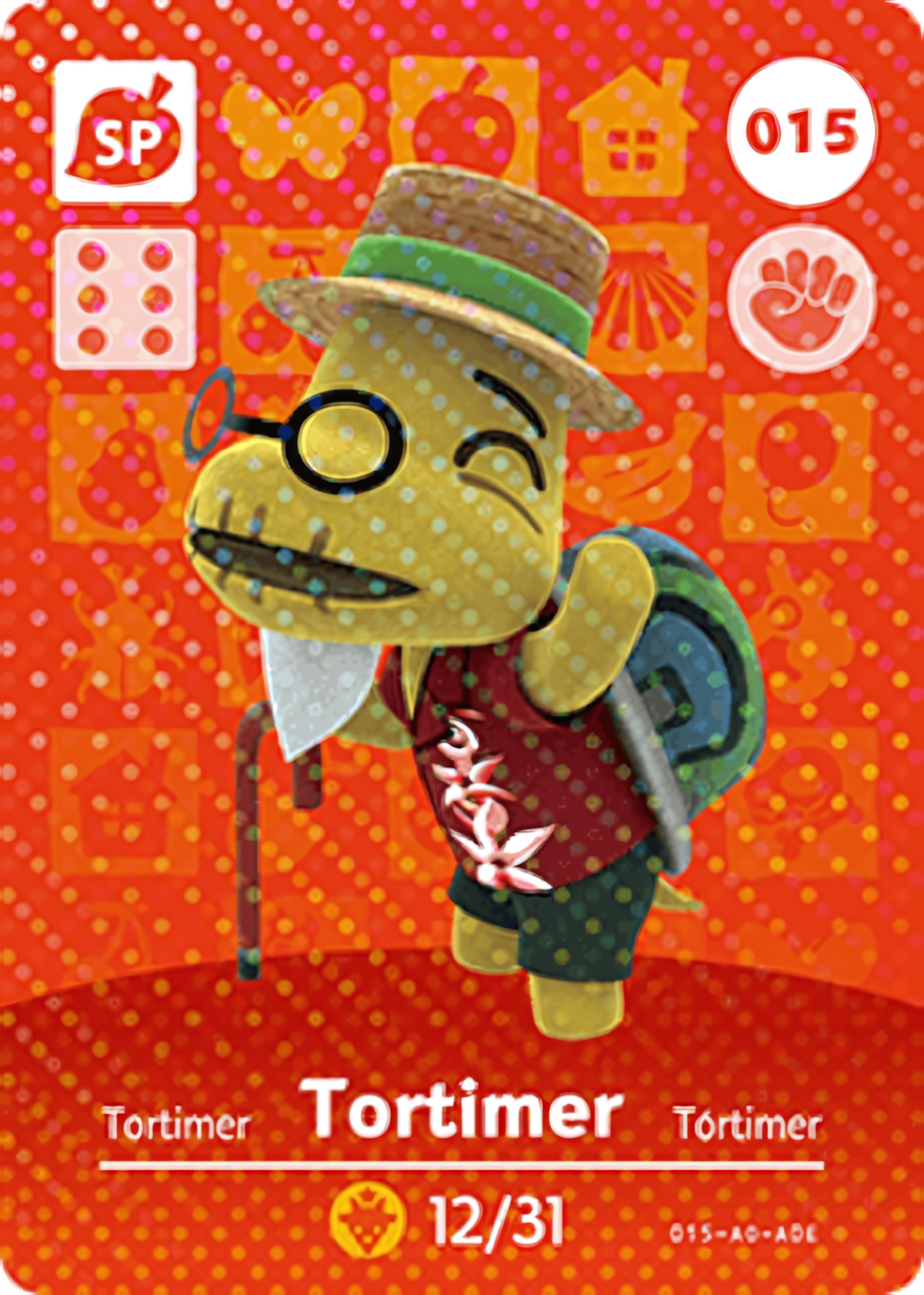 Tortimer NFC Card – Animal Crossing New Horizons Amiibo