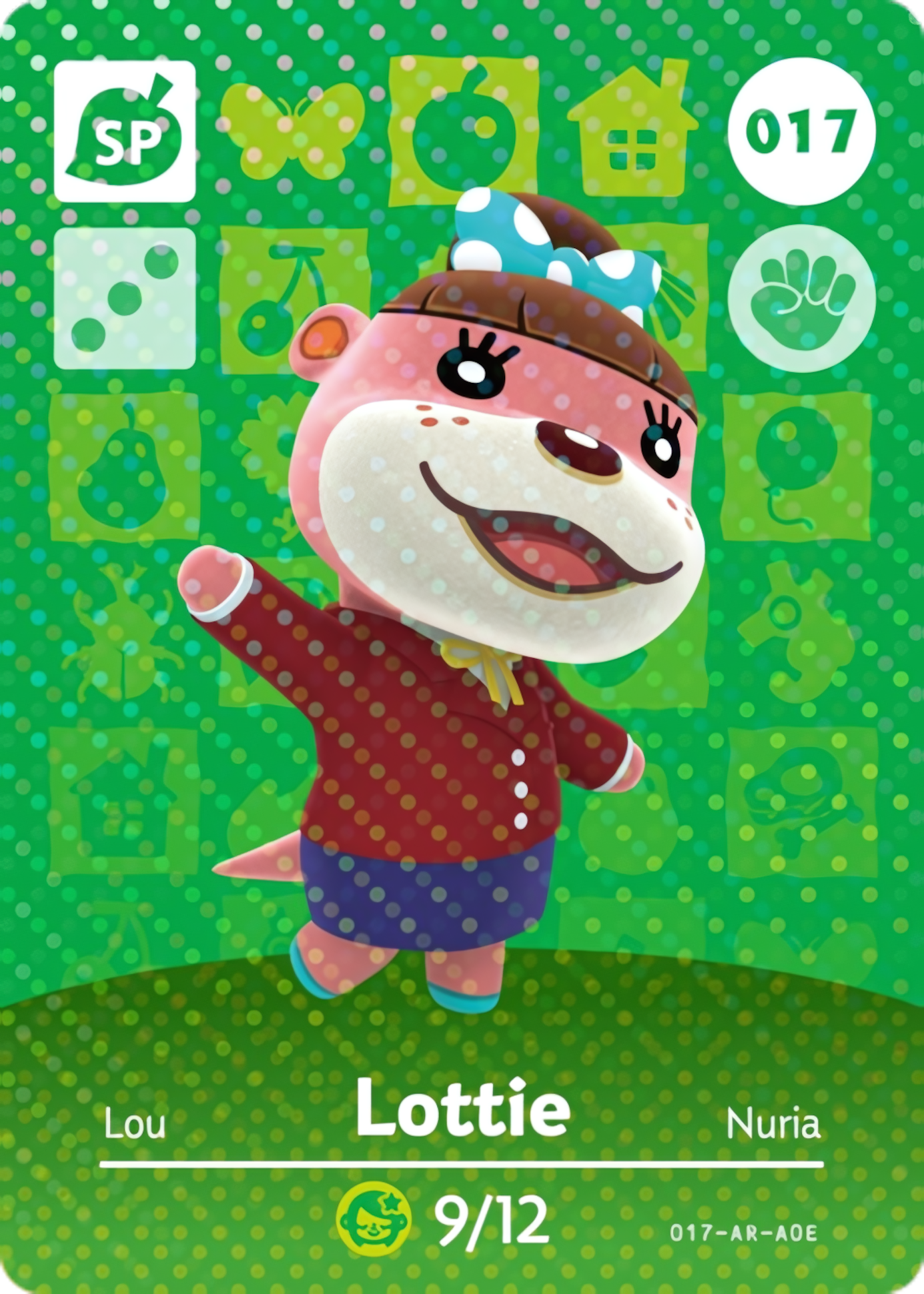 Lottie NFC Card – Animal Crossing New Horizons Amiibo