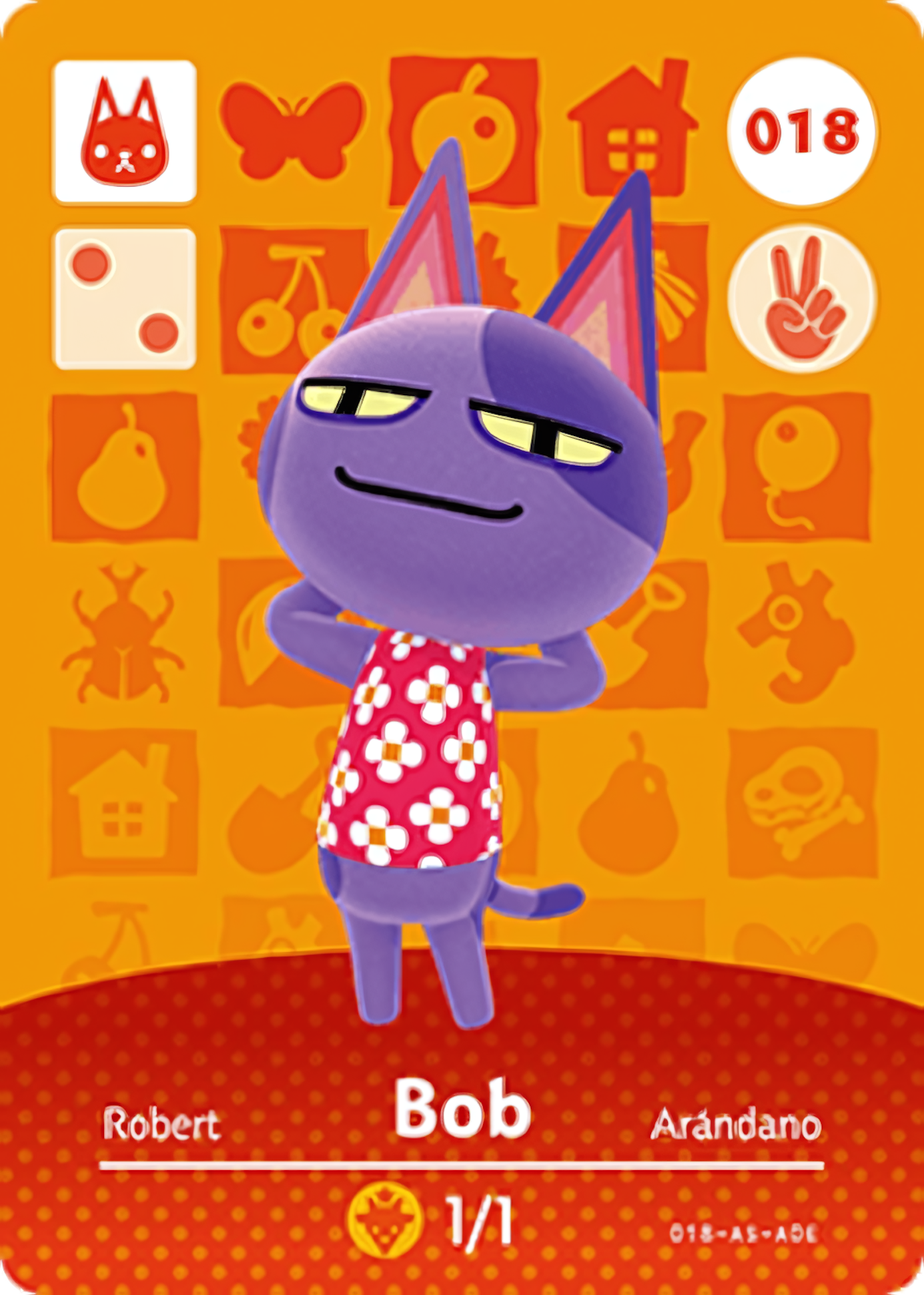 Bob NFC Card – Animal Crossing New Horizons Amiibo