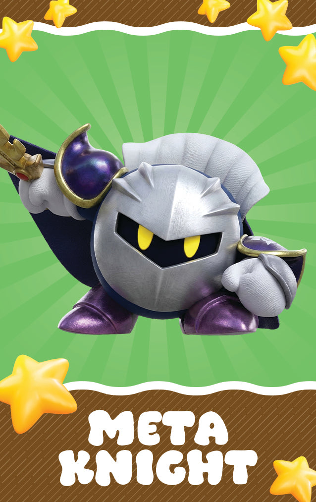 Meta Knight - Nookpals x Kirby - Amiibo NFC Card