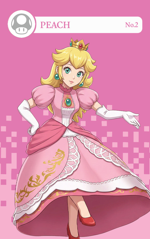 Peach NFC Card – Smash Bros Amiibo