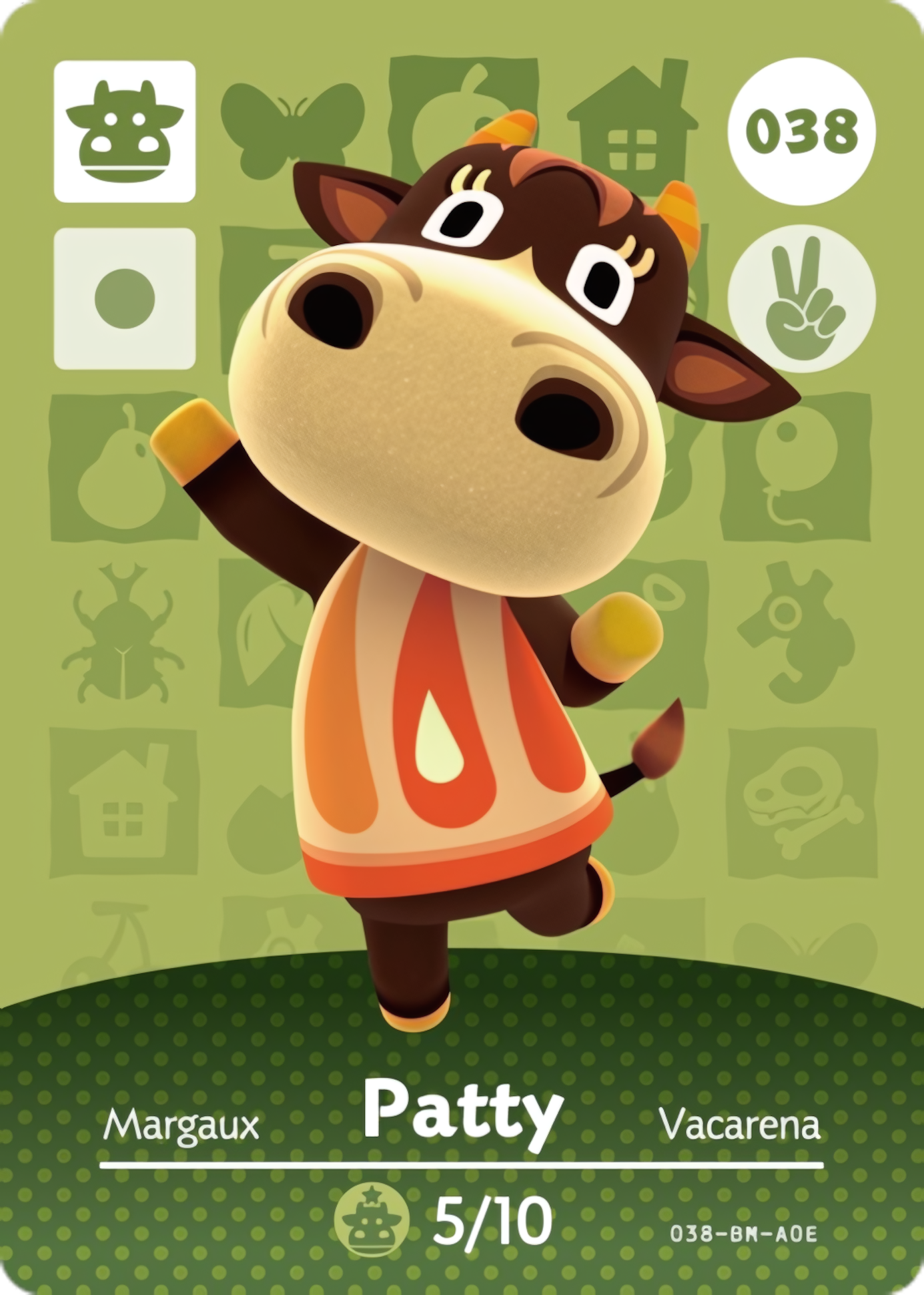 Patty NFC Card – Animal Crossing New Horizons Amiibo