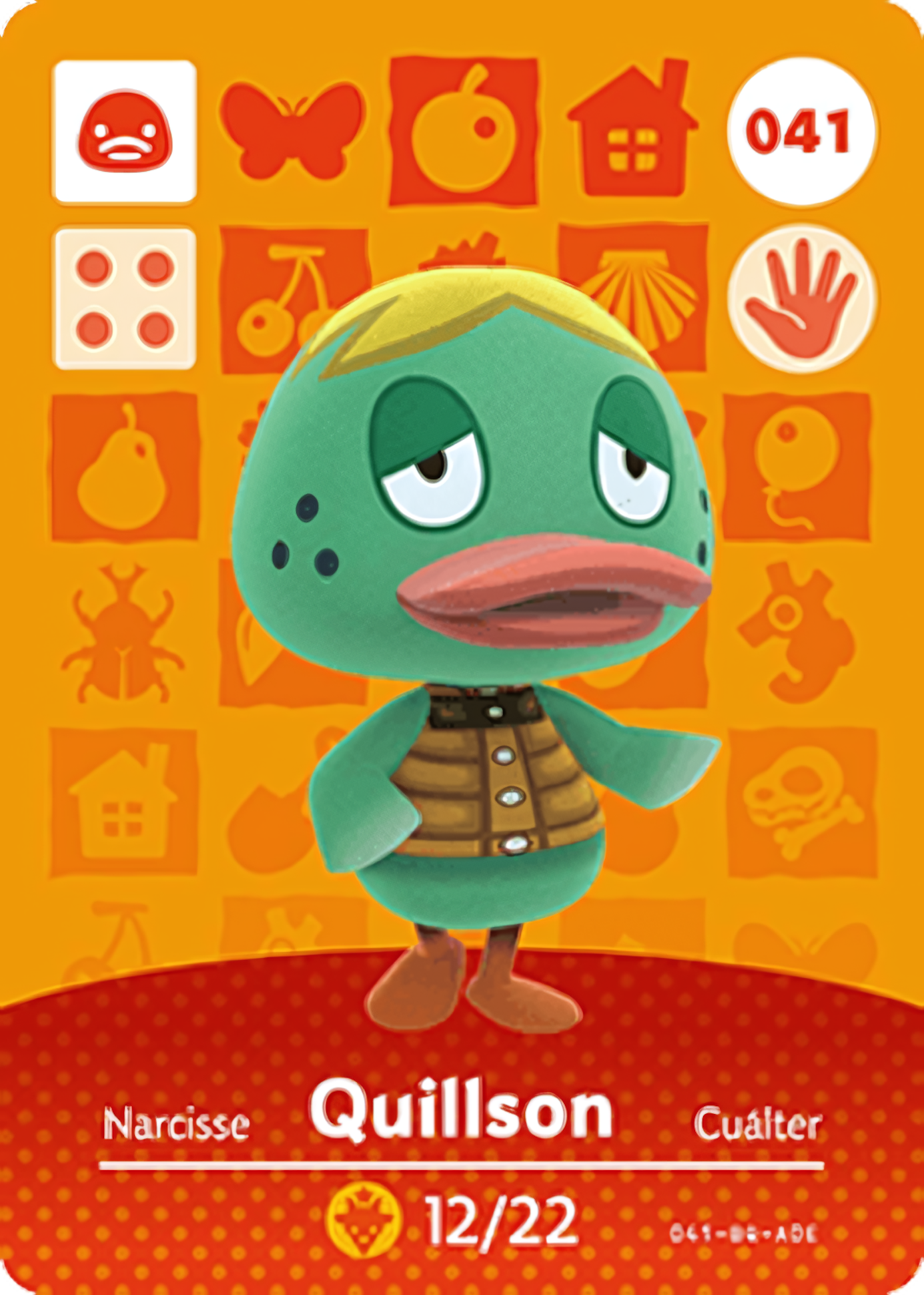 Quillson NFC Card – Animal Crossing New Horizons Amiibo