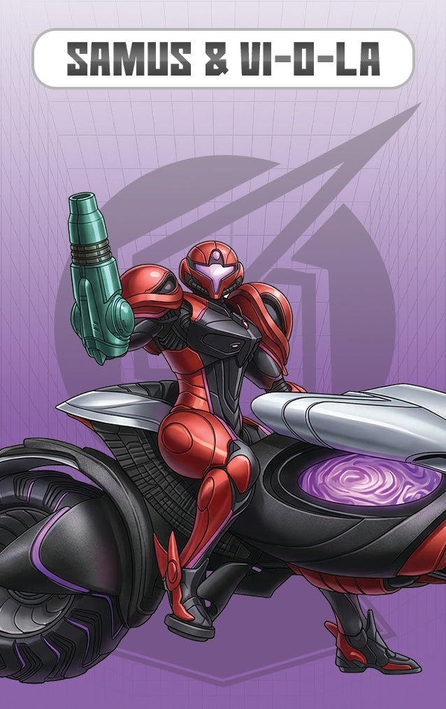Samus & Vi-O-La - Metroid - Nookpals - NFC Card