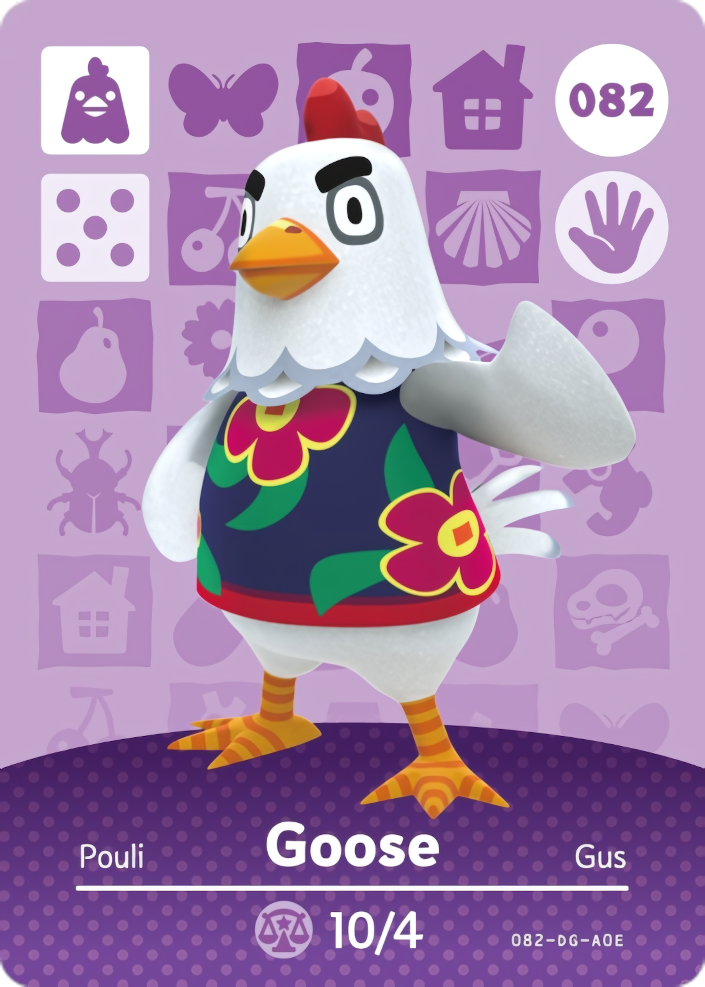 Goose NFC Card – Animal Crossing New Horizons Amiibo