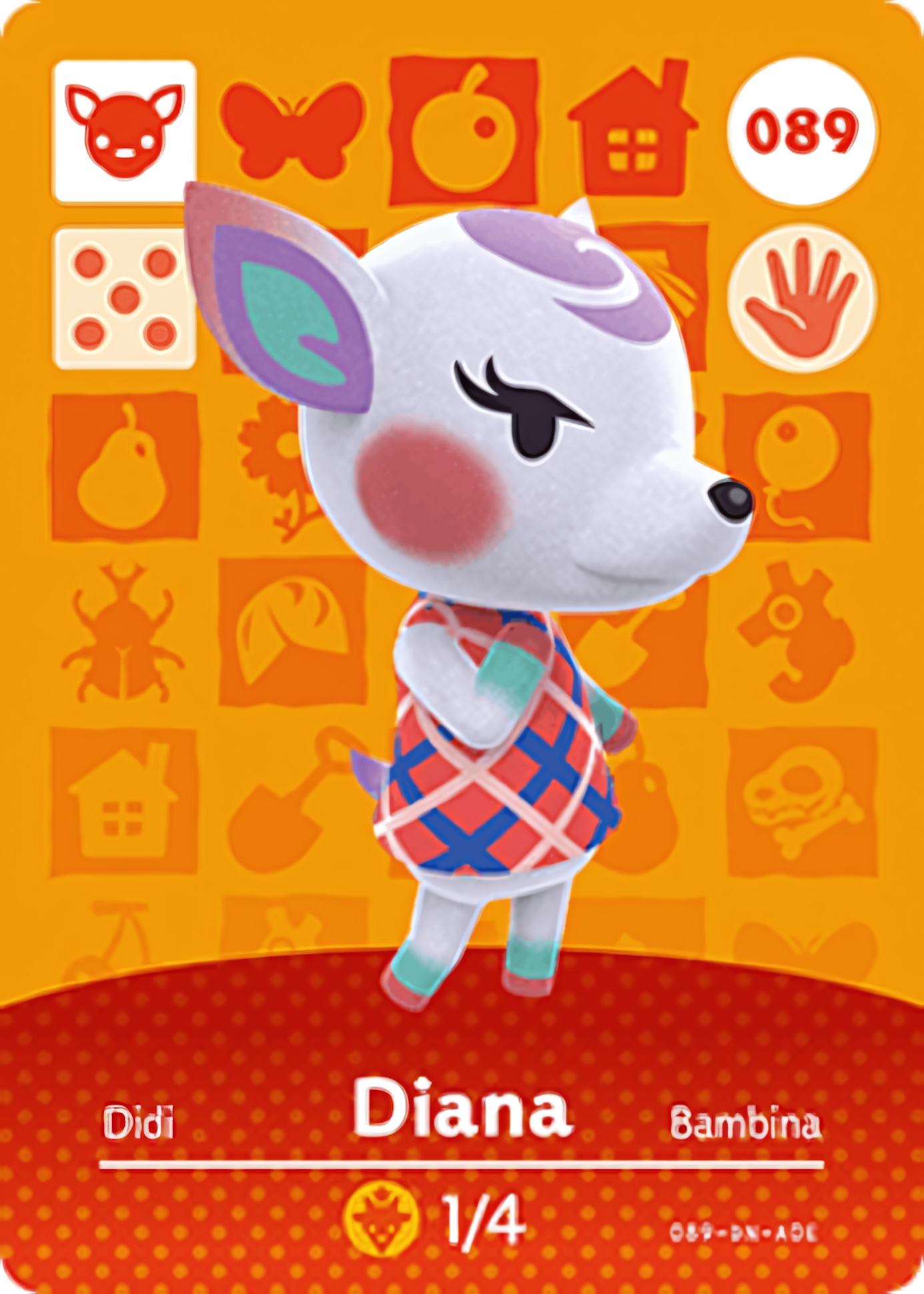 Diana NFC Card – Animal Crossing New Horizons Amiibo