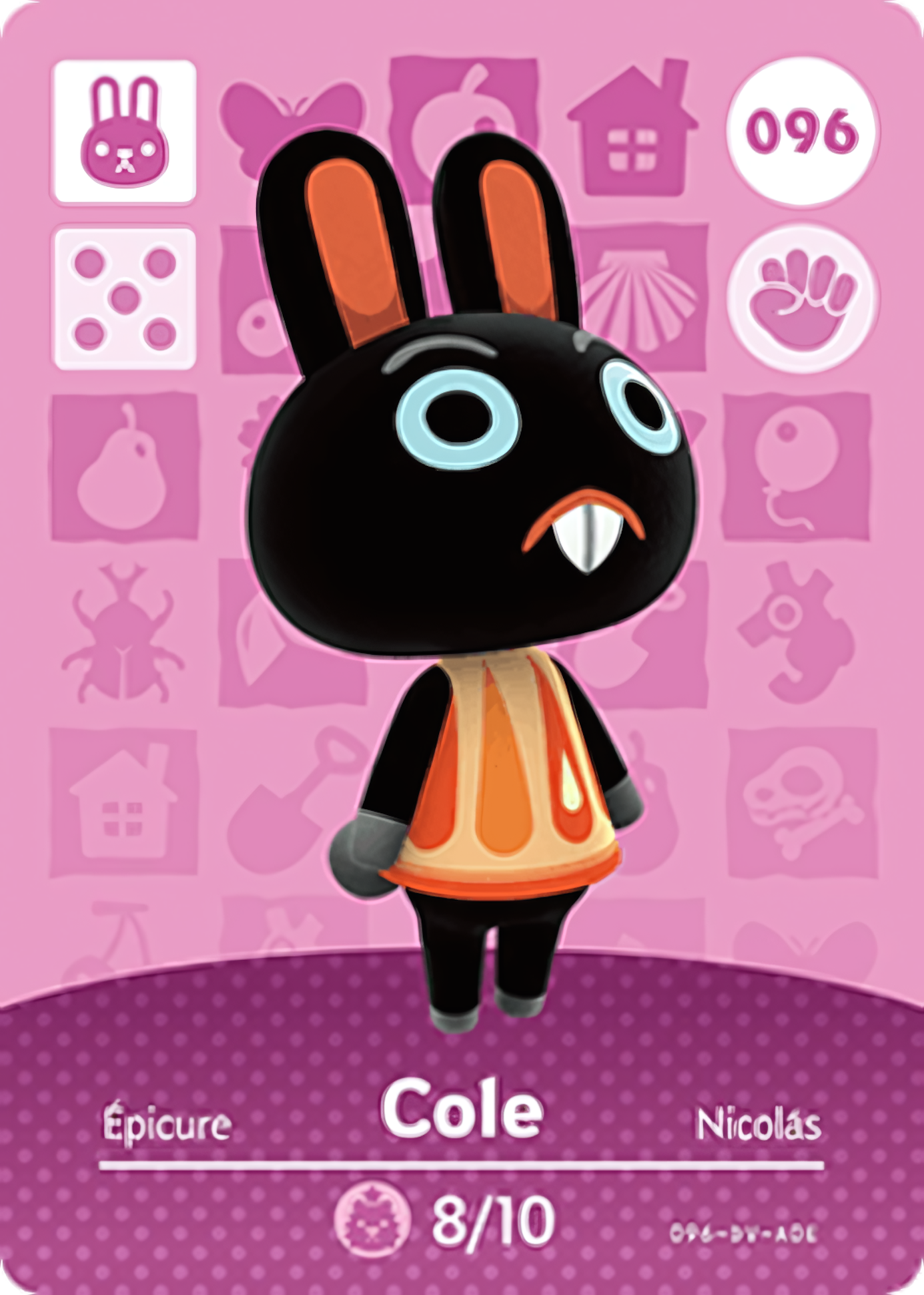 Cole NFC Card – Animal Crossing New Horizons Amiibo