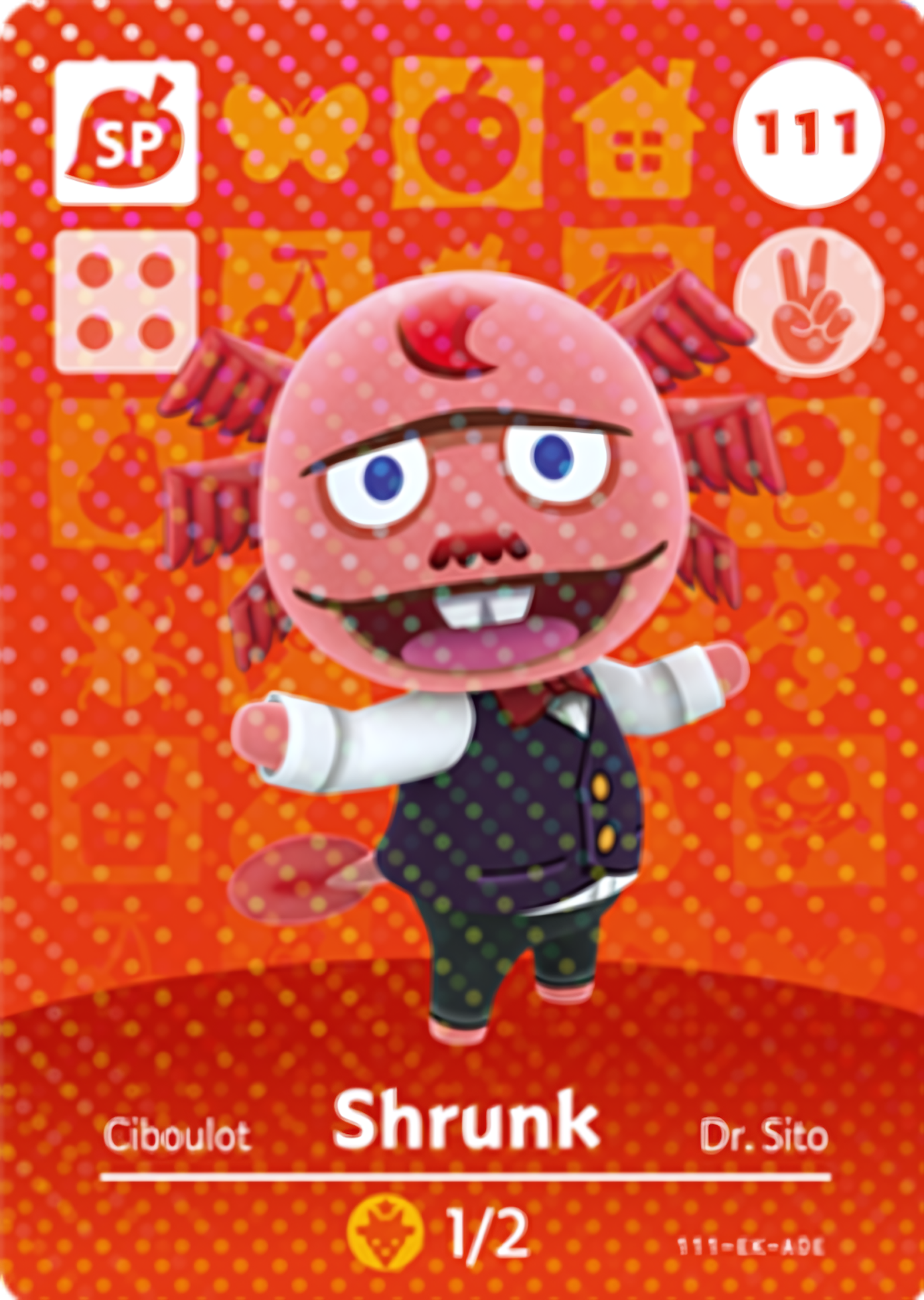 Shrunk NFC Card – Animal Crossing Series 2 Amiibo