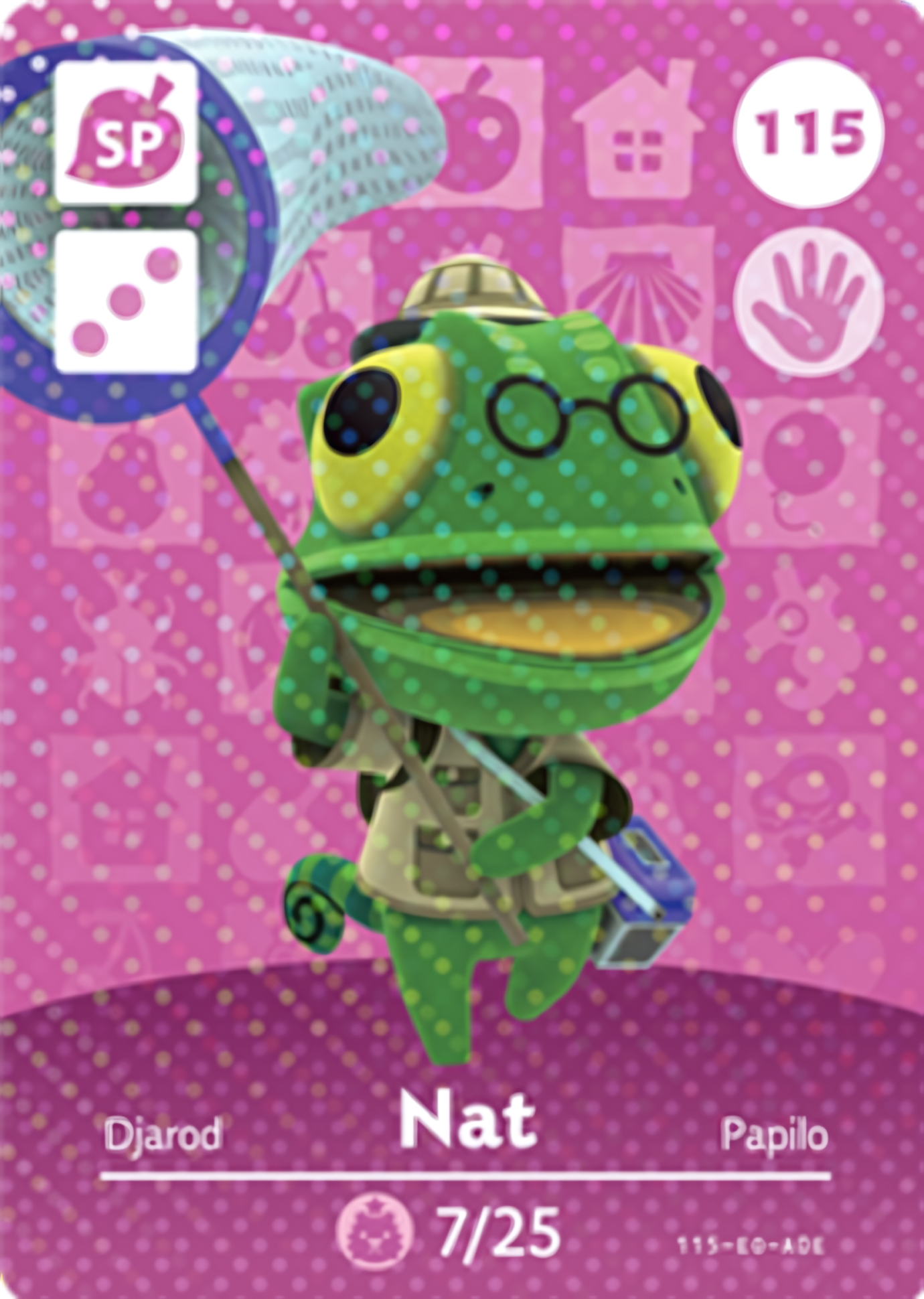 Nat NFC Card – Animal Crossing Series 2 Amiibo