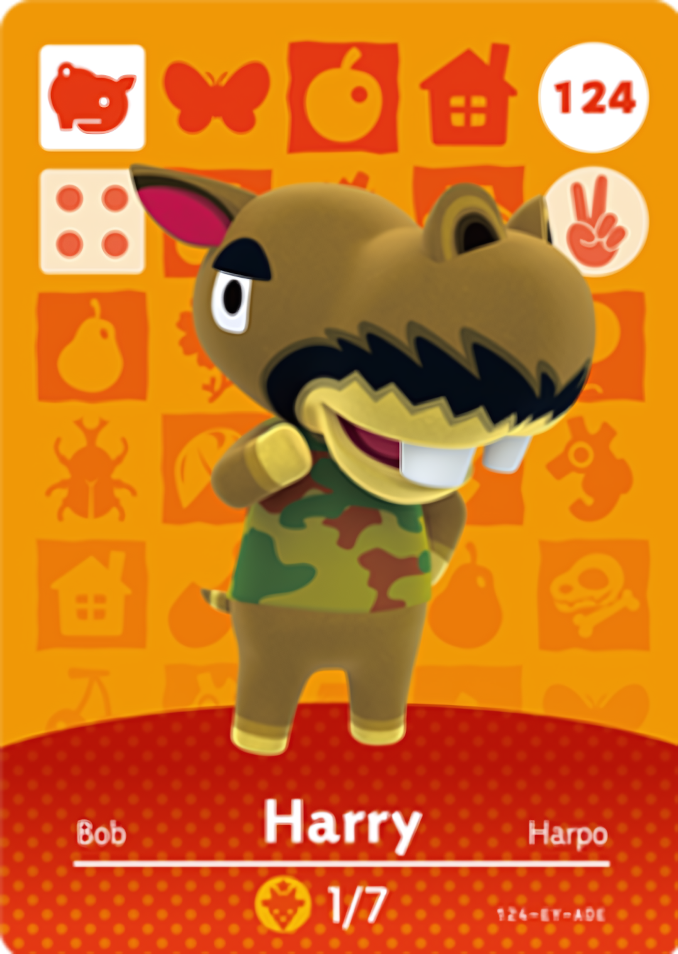 Harry NFC Card – Animal Crossing Series 2 Amiibo