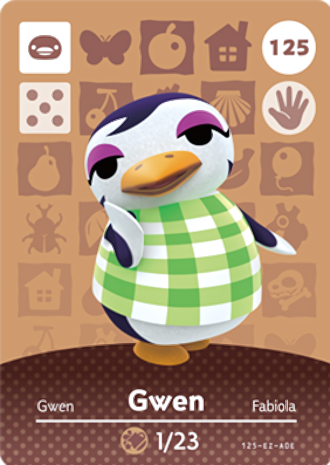 Gwen NFC Card – Animal Crossing Series 2 Amiibo
