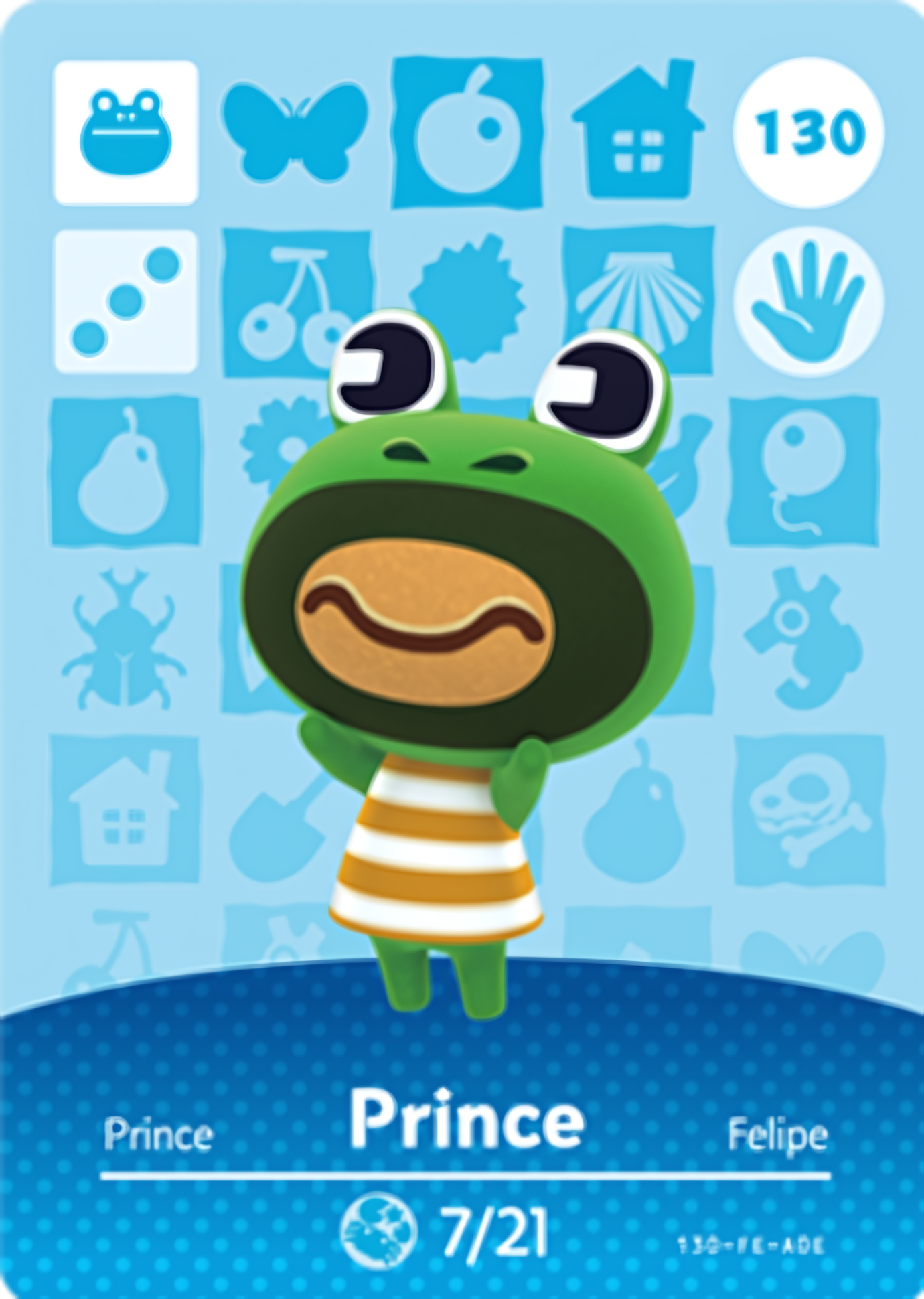 Prince NFC Card – Animal Crossing Series 2 Amiibo