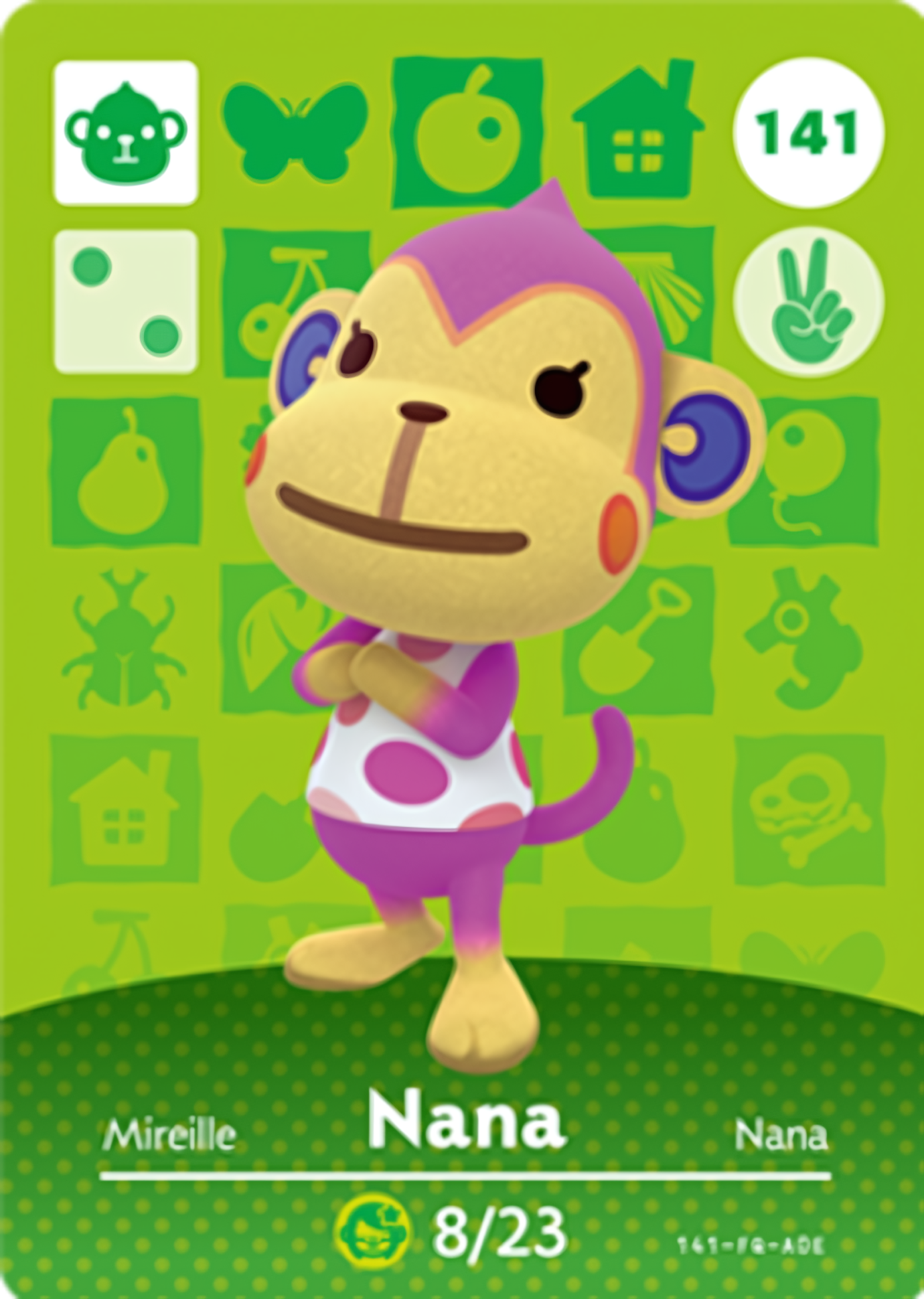 Nana NFC Card – Animal Crossing Series 2 Amiibo
