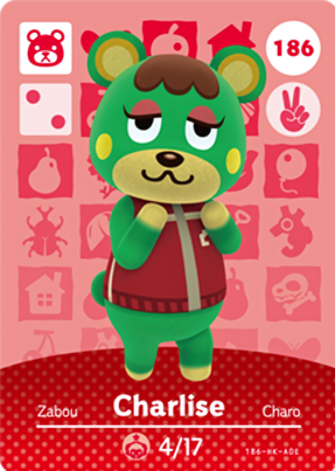 Charlise NFC Card – Animal Crossing Series 2 Amiibo