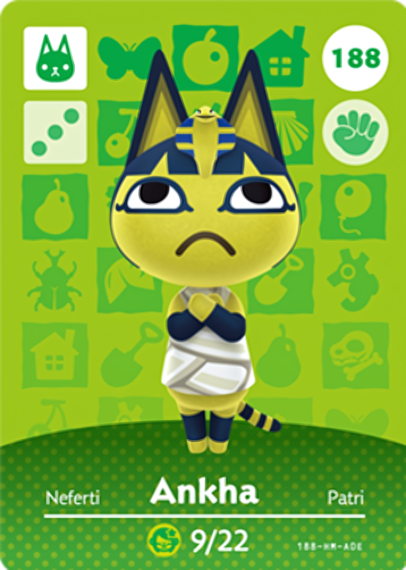Ankha NFC Card – Animal Crossing Series 2 Amiibo