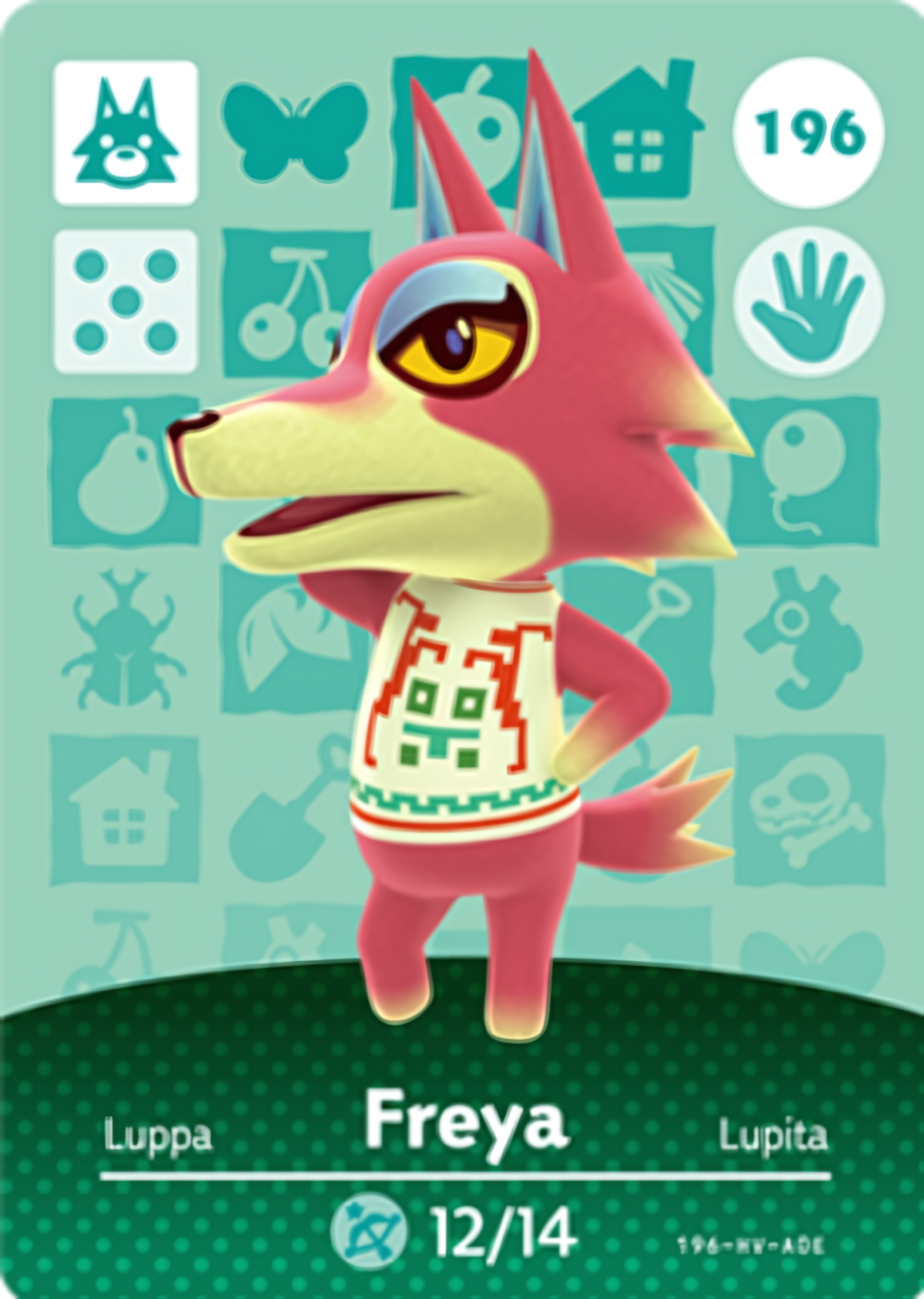 Freya NFC Card – Animal Crossing Series 2 Amiibo
