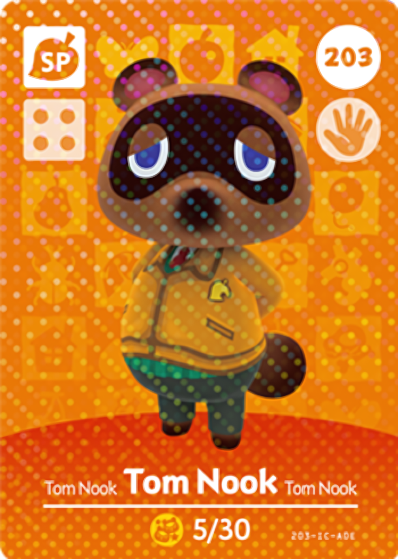 Tom Nook NFC Card – Animal Crossing Series 3 Amiibo