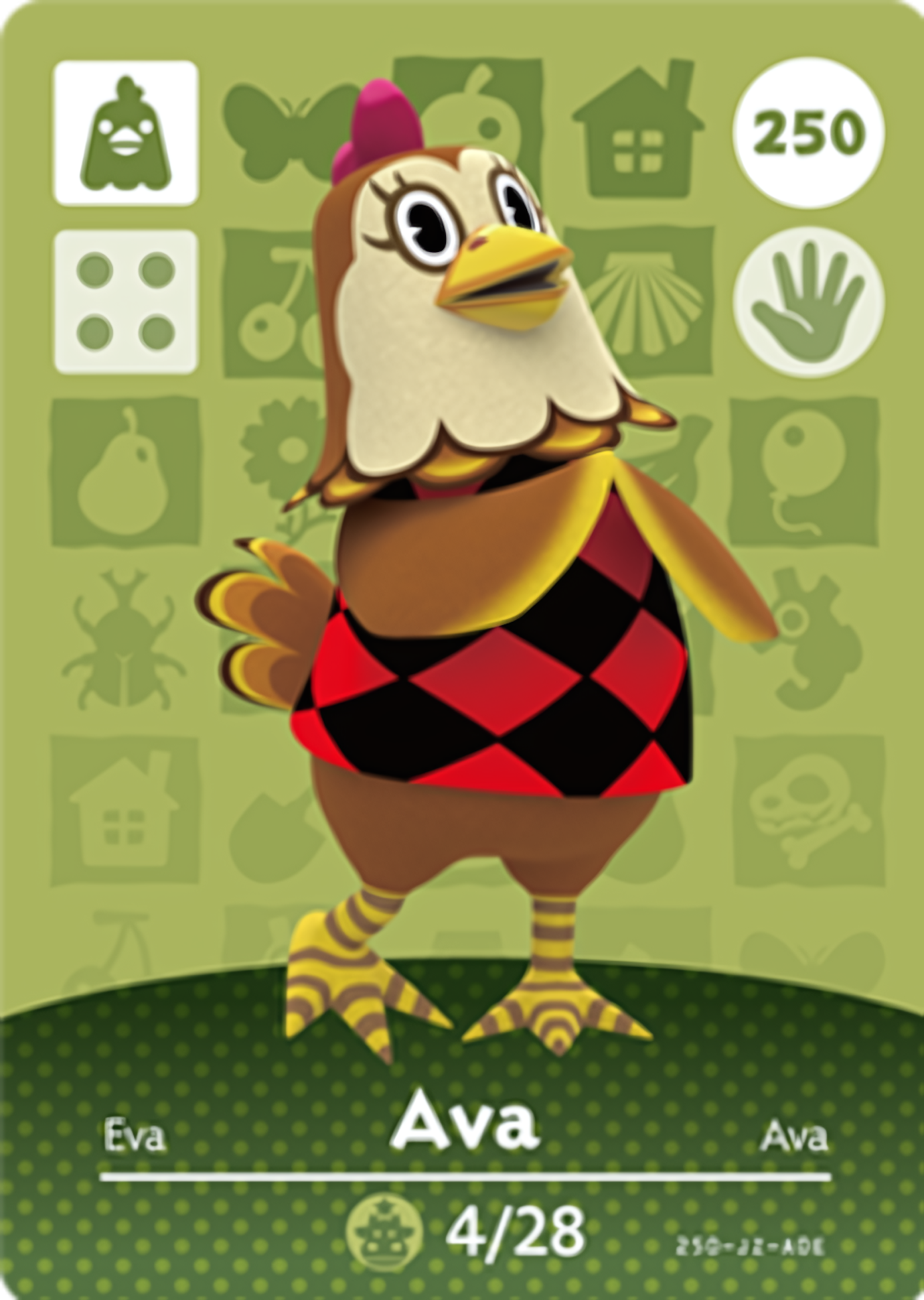 Ava NFC Card – Animal Crossing Series 3 Amiibo