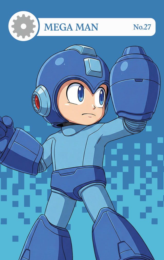 Mega Man NFC Card – Smash Bros Amiibo