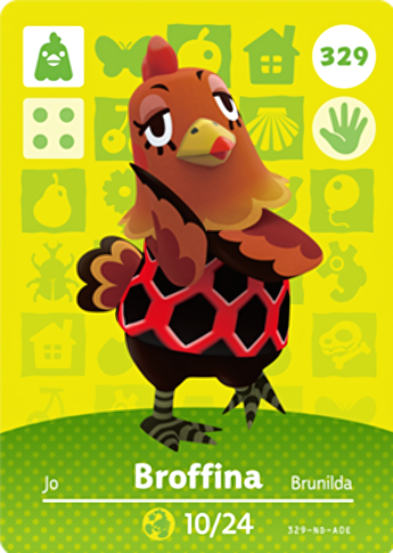 Broffina NFC Card – Animal Crossing Series 4 Amiibo