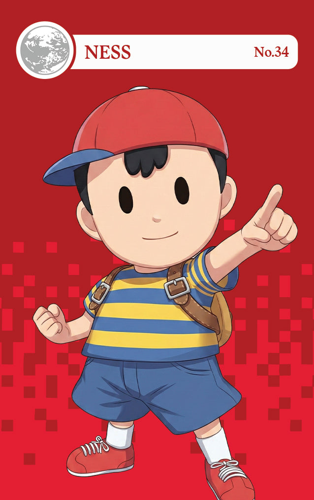 Ness NFC Card – Smash Bros Amiibo