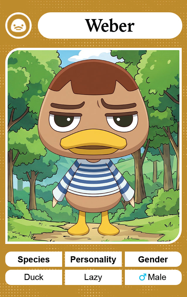 Weber - Nookpals x Animal Crossing – New Leaf Welcome Amiibo NFC Card