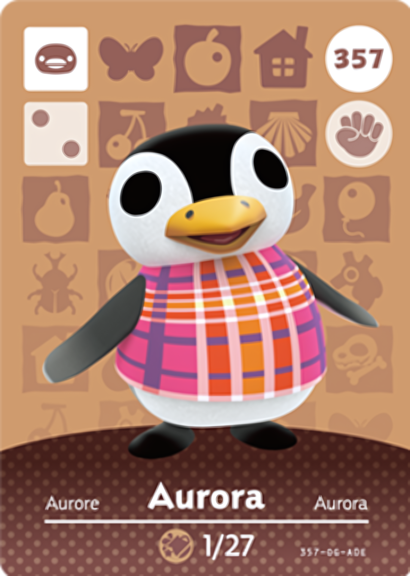 Aurora NFC Card – Animal Crossing Series 4 Amiibo