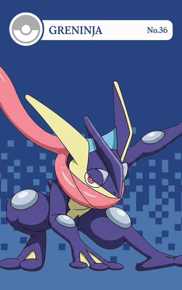 Greninja NFC Card – Smash Bros Amiibo