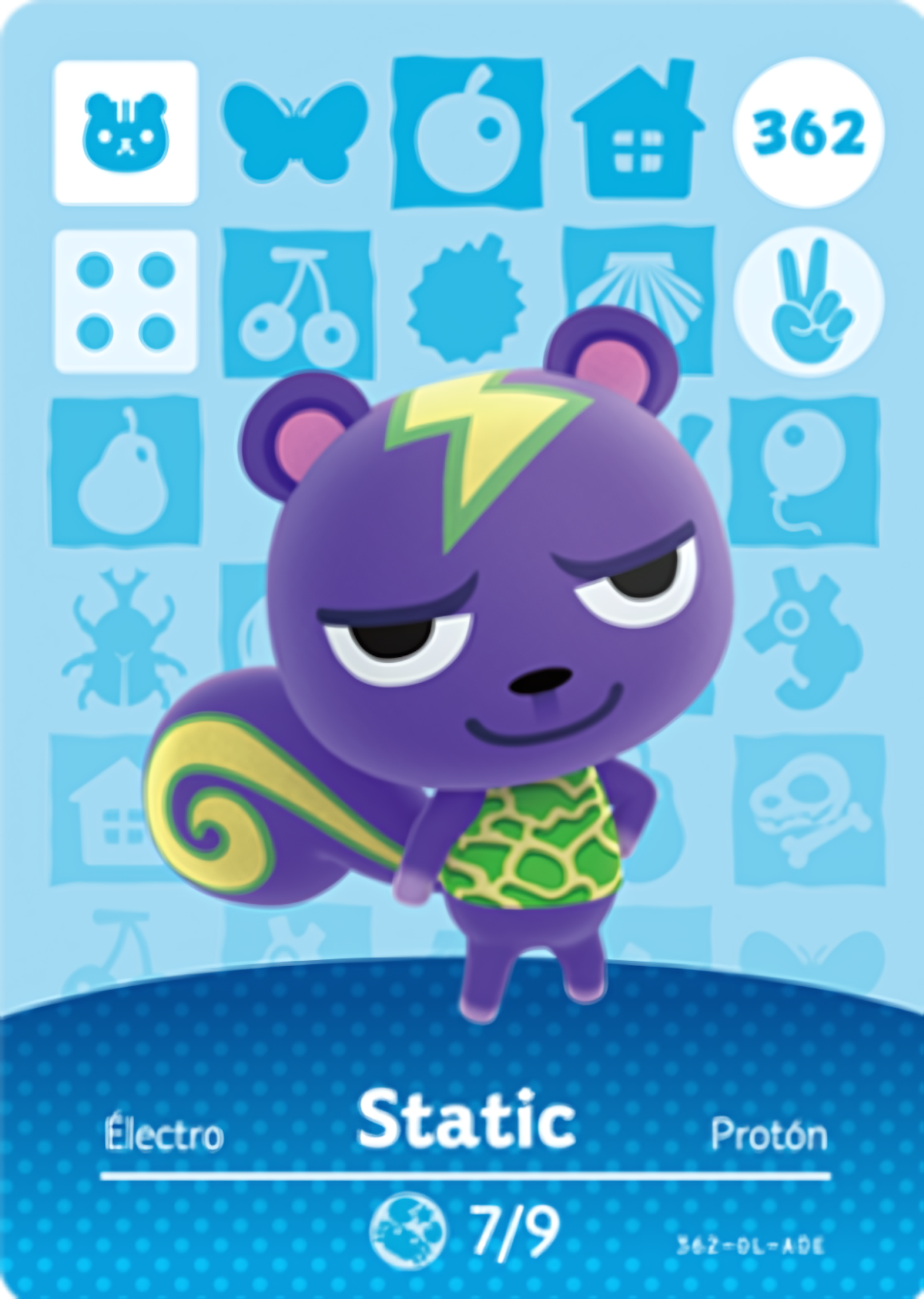 Static NFC Card – Animal Crossing Series 4 Amiibo