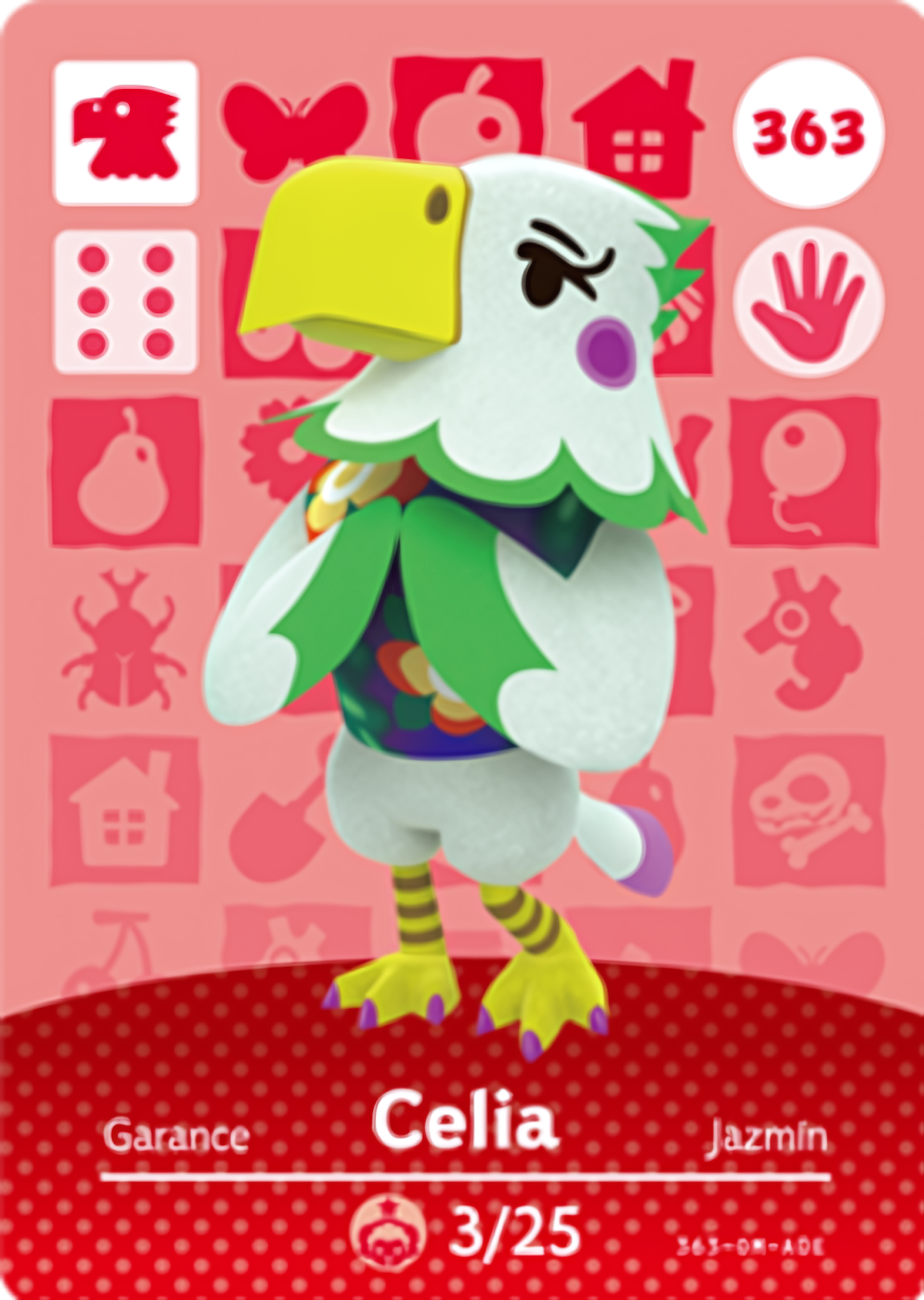 Celia NFC Card – Animal Crossing Series 4 Amiibo