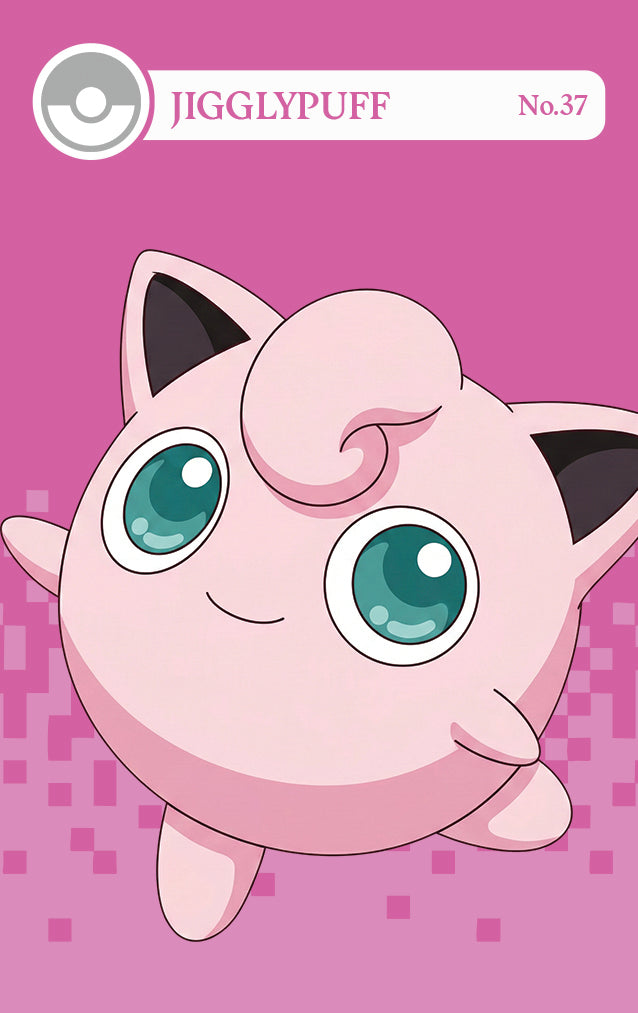 Jigglypuff NFC Card – Smash Bros Amiibo