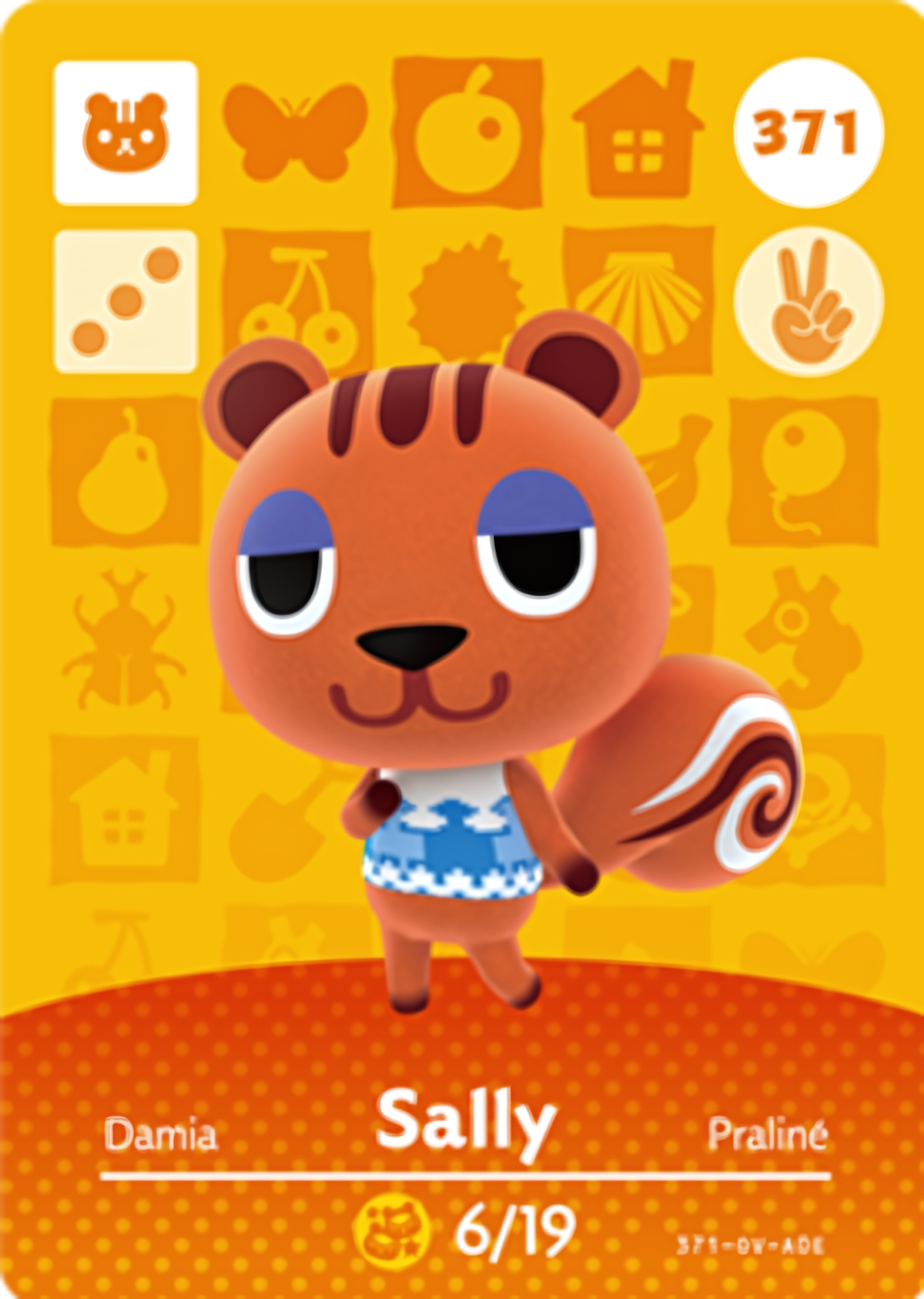 Sally NFC Card – Animal Crossing Series 4 Amiibo