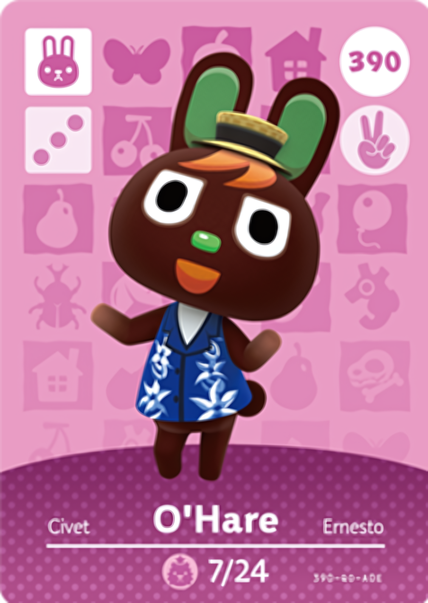 O'Hare NFC Card – Animal Crossing Series 4 Amiibo