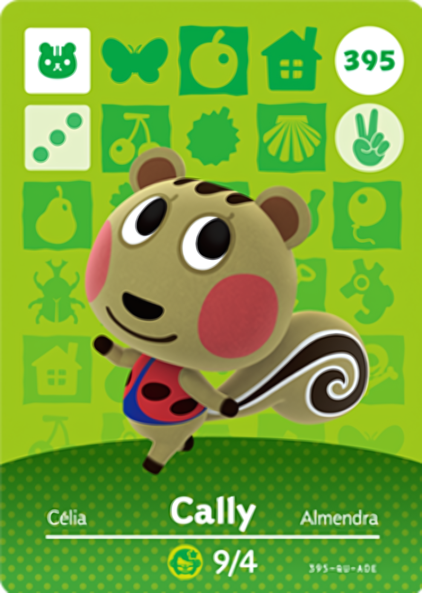 Cally NFC Card – Animal Crossing Series 4 Amiibo