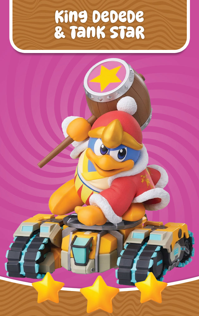 King Dedede & Tank Star - Nookpals x Kirby Air Riders - Amiibo NFC Card