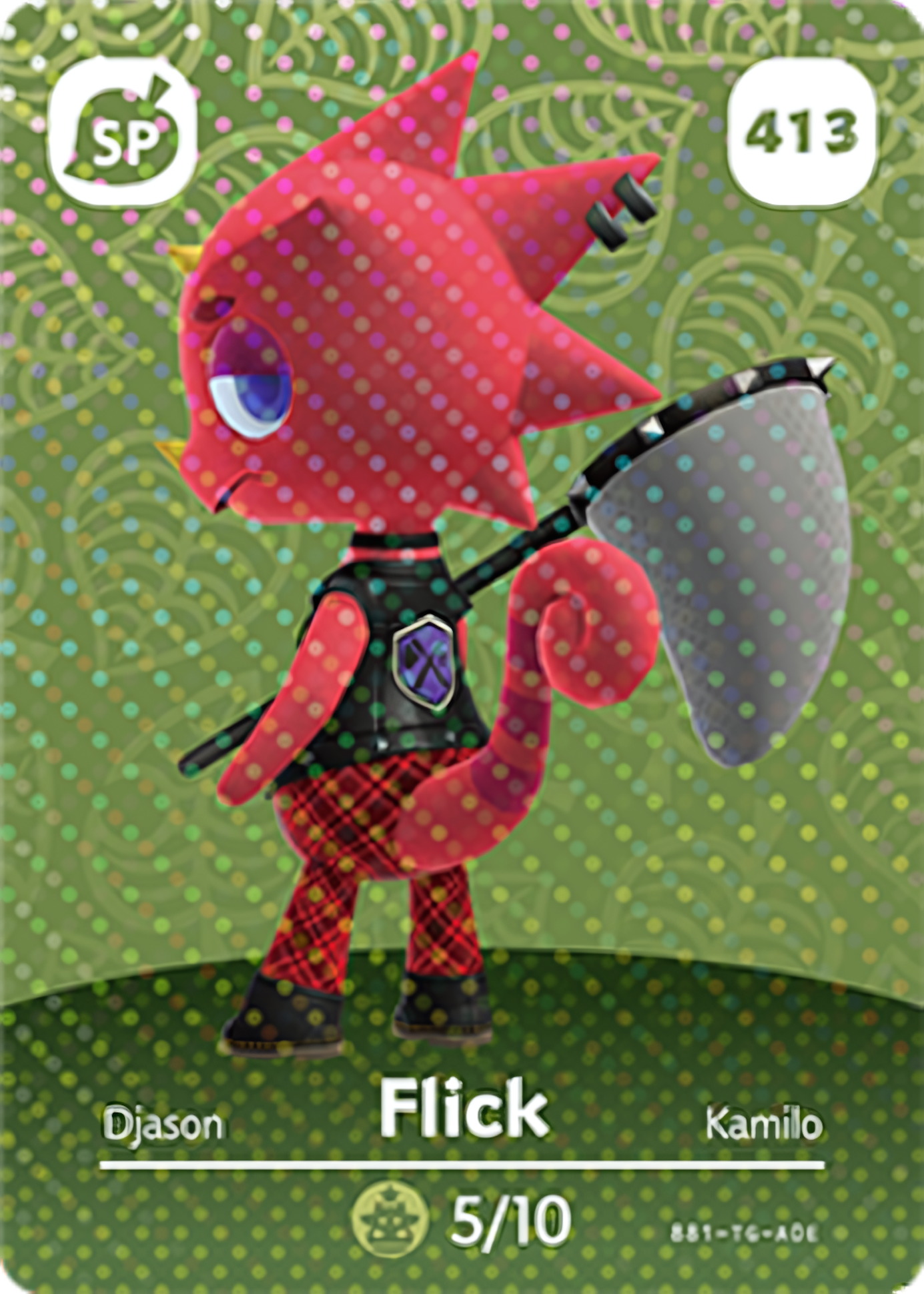 Flick NFC Card – Animal Crossing Series 5 Amiibo