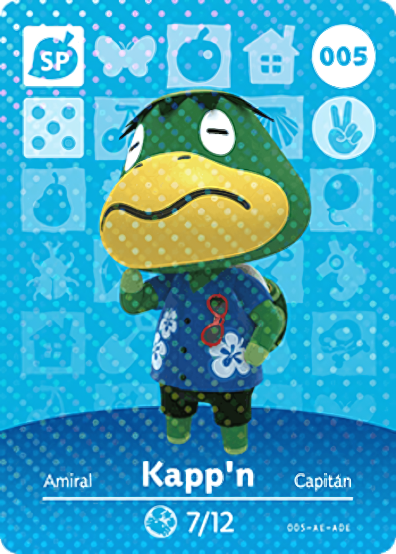 Kapp'n NFC Card – Animal Crossing New Horizons Amiibo