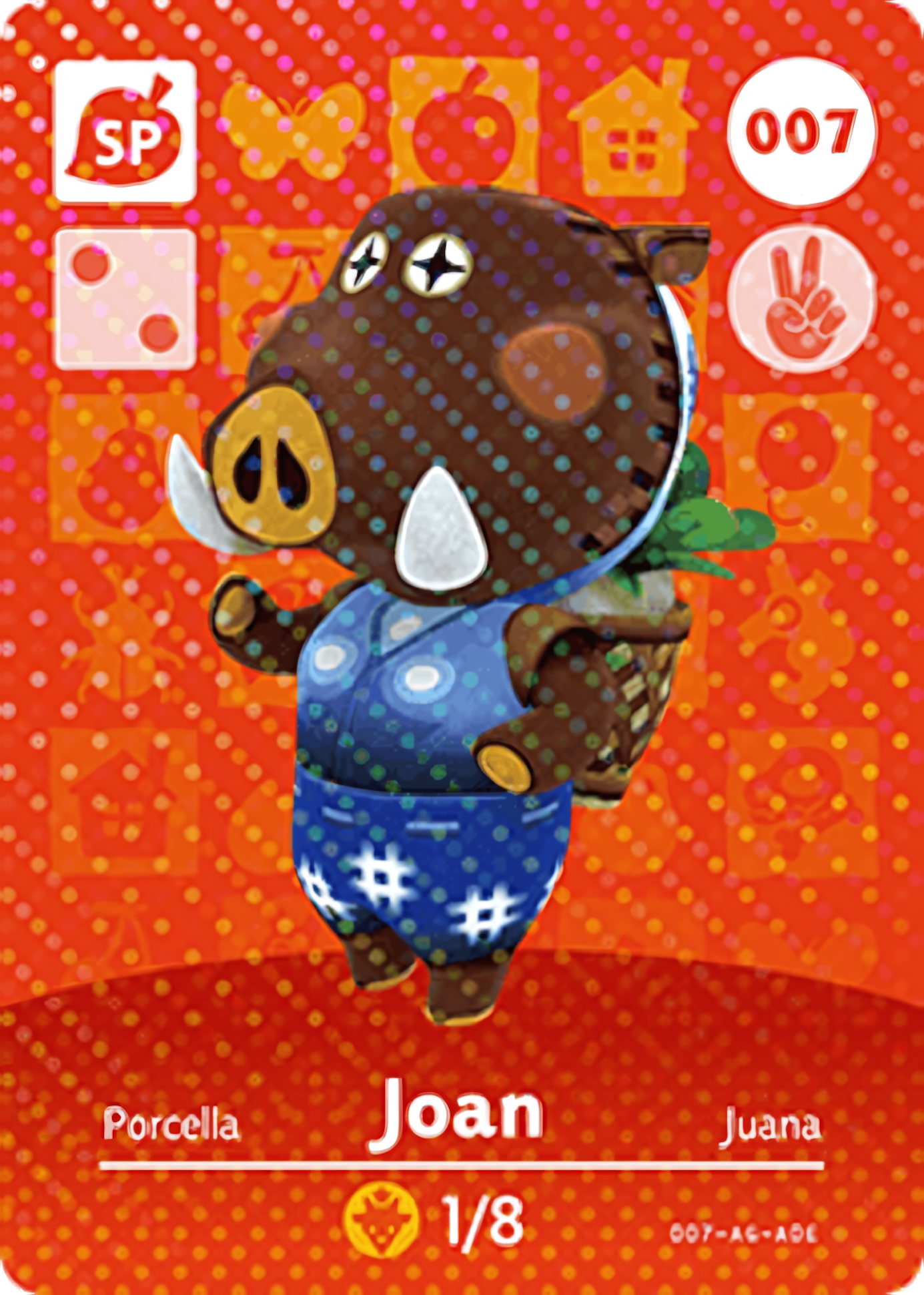 Joan NFC Card – Animal Crossing New Horizons Amiibo