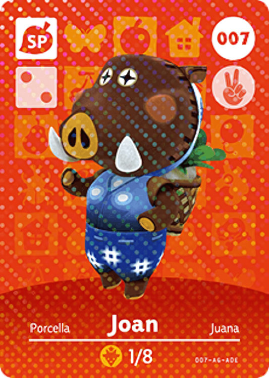 Joan NFC Card – Animal Crossing New Horizons Amiibo