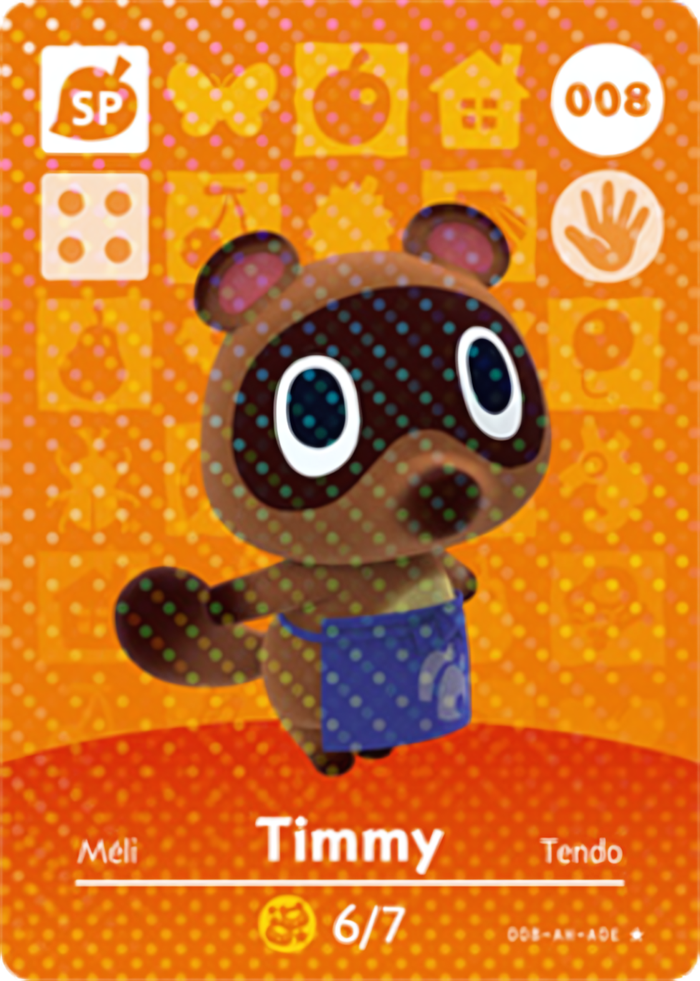 Timmy NFC Card – Animal Crossing New Horizons Amiibo