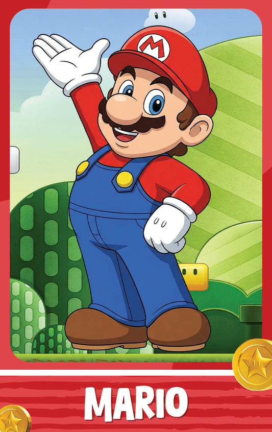 Mario - Nookpals x Super Mario - Amiibo NFC Card
