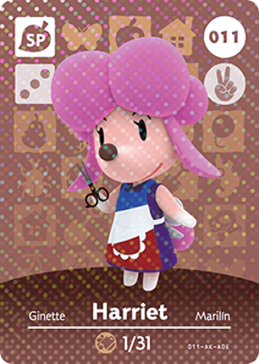 Harriet NFC Card – Animal Crossing New Horizons Amiibo