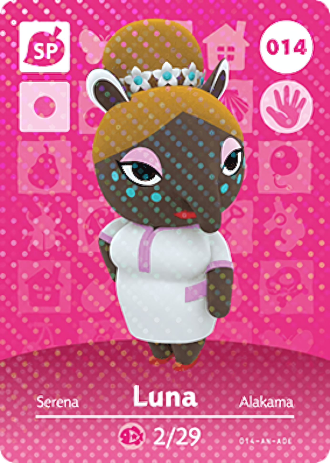 Luna NFC Card – Animal Crossing New Horizons Amiibo