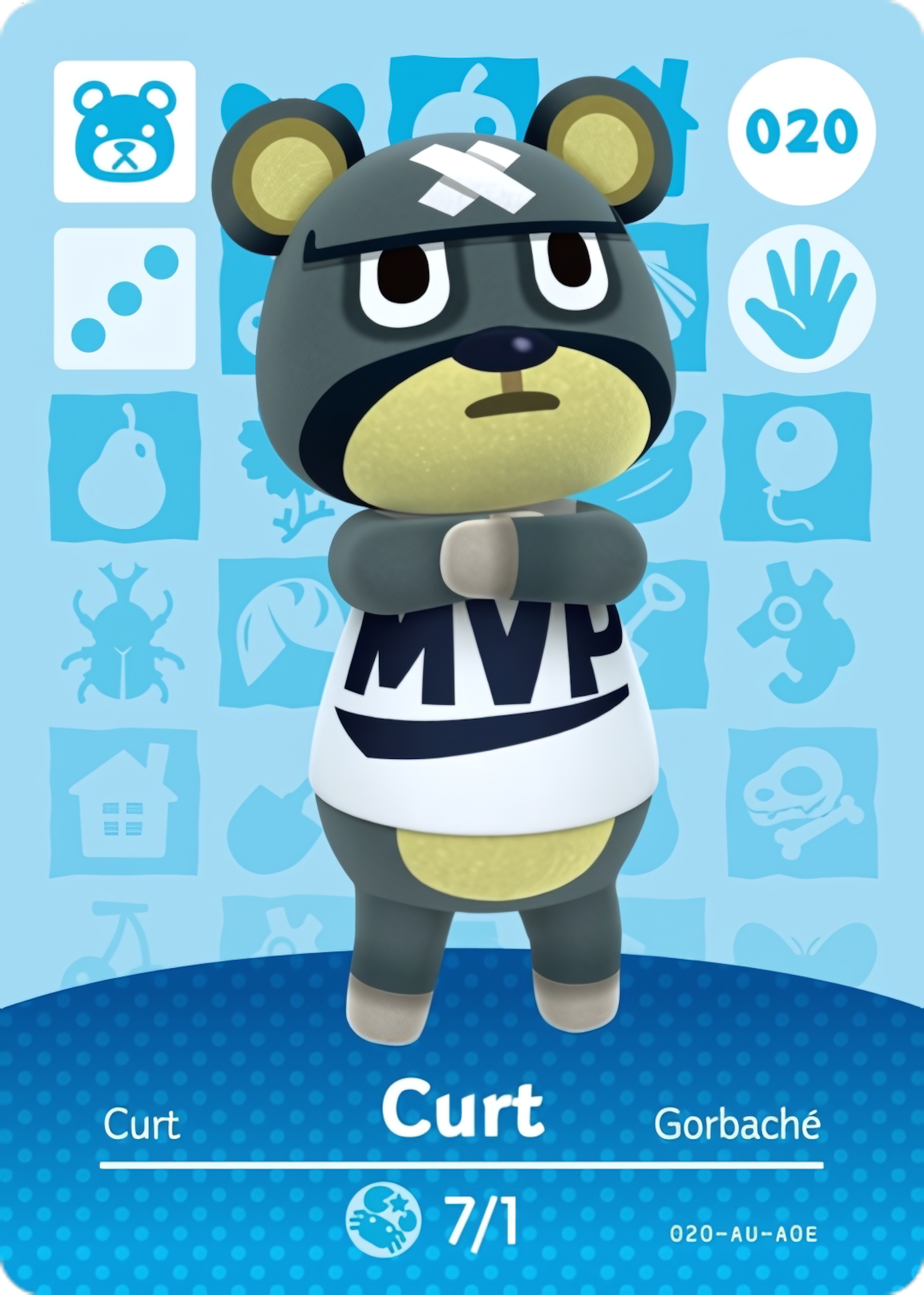 Curt NFC Card – Animal Crossing New Horizons Amiibo