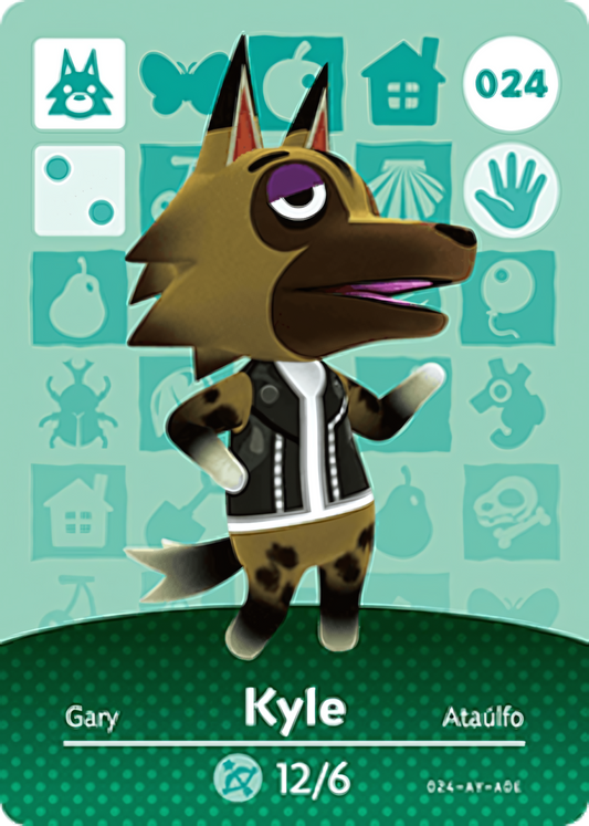 Kyle NFC Card – Animal Crossing New Horizons Amiibo