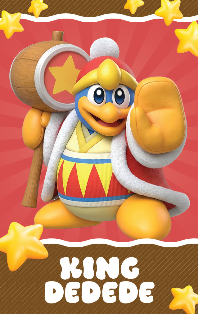 King Dedede - Nookpals x Kirby - Amiibo NFC Card