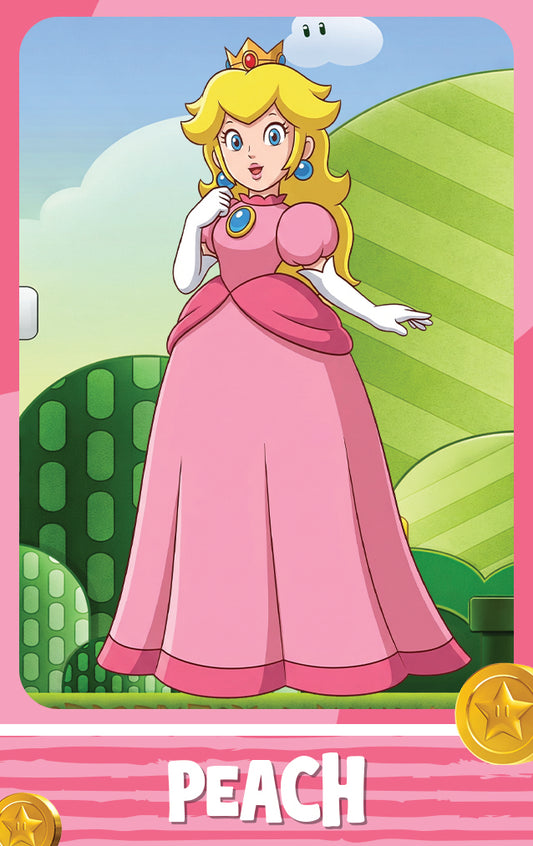 Peach - Nookpals x Super Mario - Amiibo NFC Card